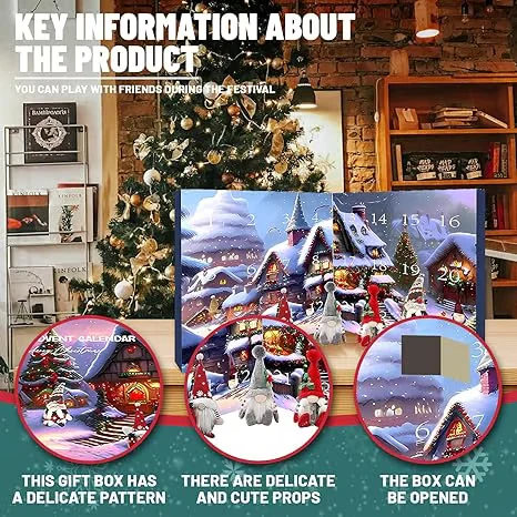 🎅Christmas Gnome Countdown Calendar 2026🎅 - Image 5