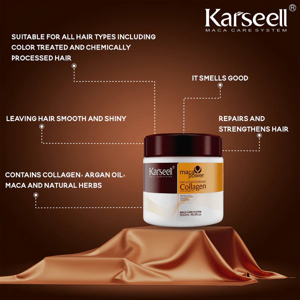 Karseell Maca Power Collagen Hair Mask - Image 12