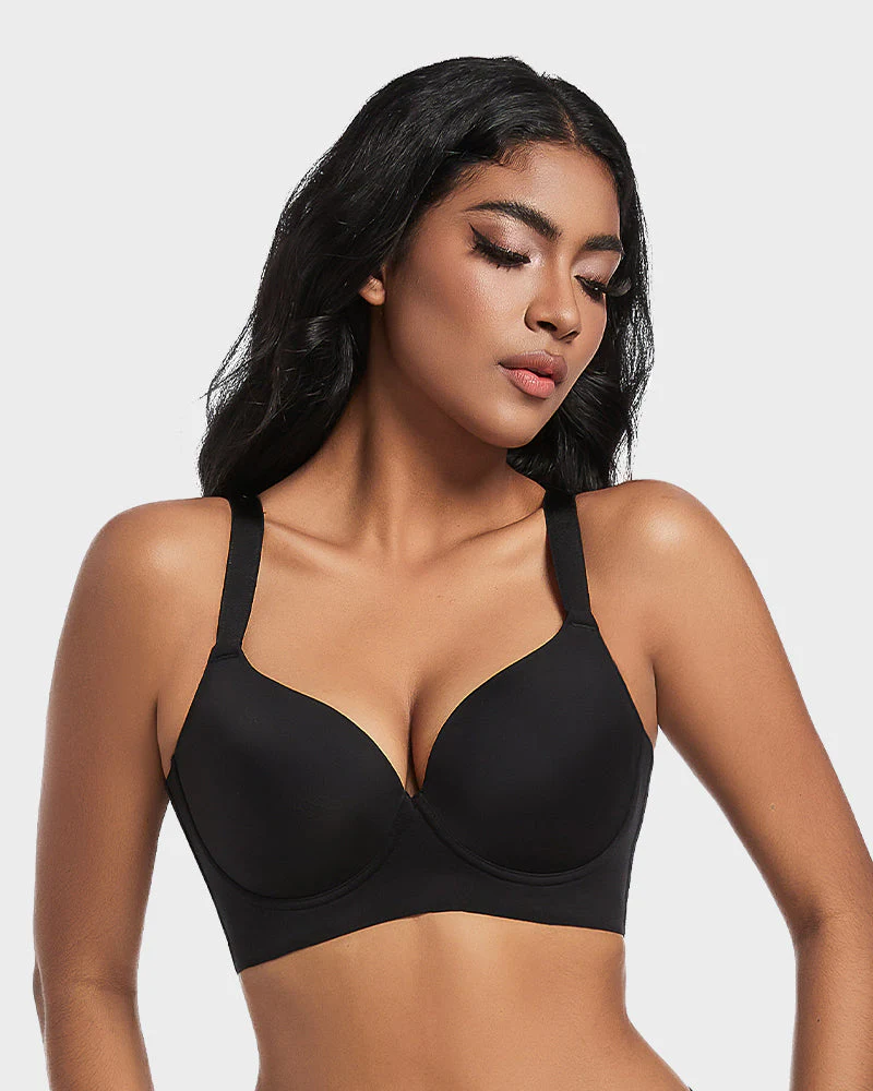 2026 Sexy Deep Cup Full Coverage Bra with Shapewear - Image 17