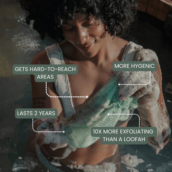 African Exfoliating Net Sponge - Image 9