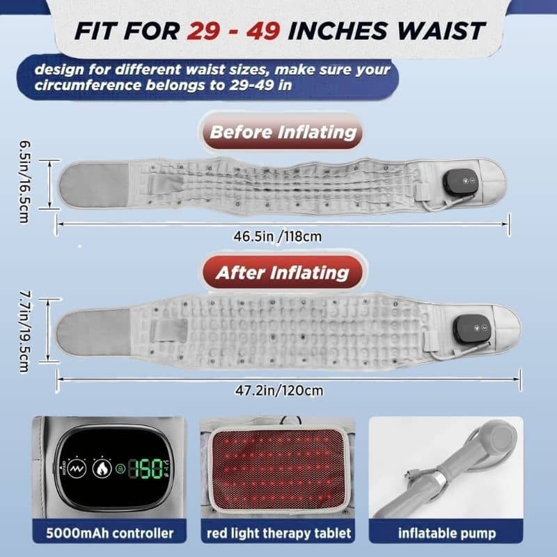 Lazzda 3-in-1 Back Belt - Image 12