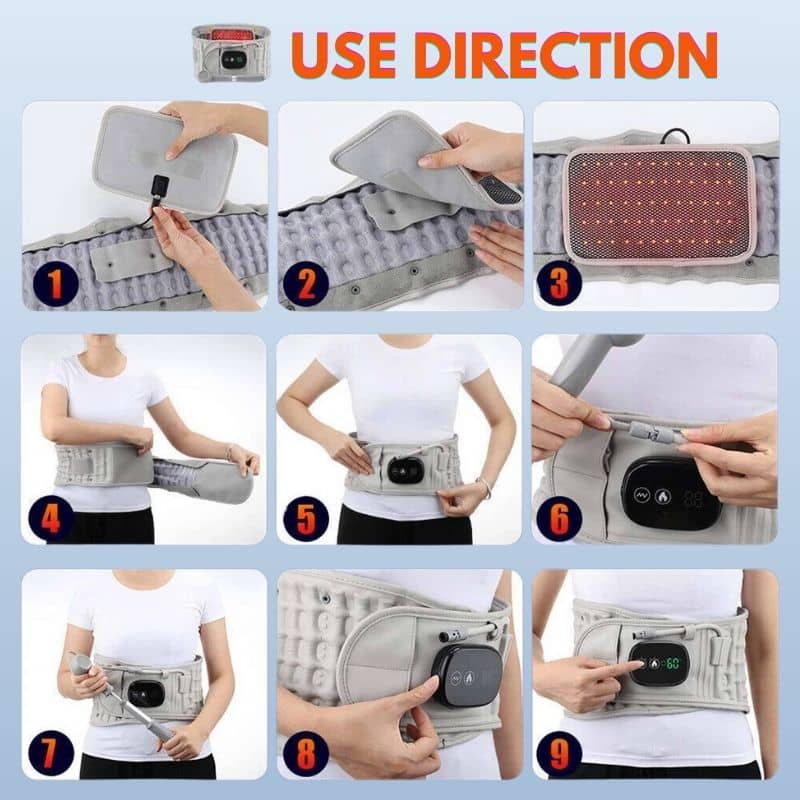 Lazzda 3-in-1 Back Belt - Image 4