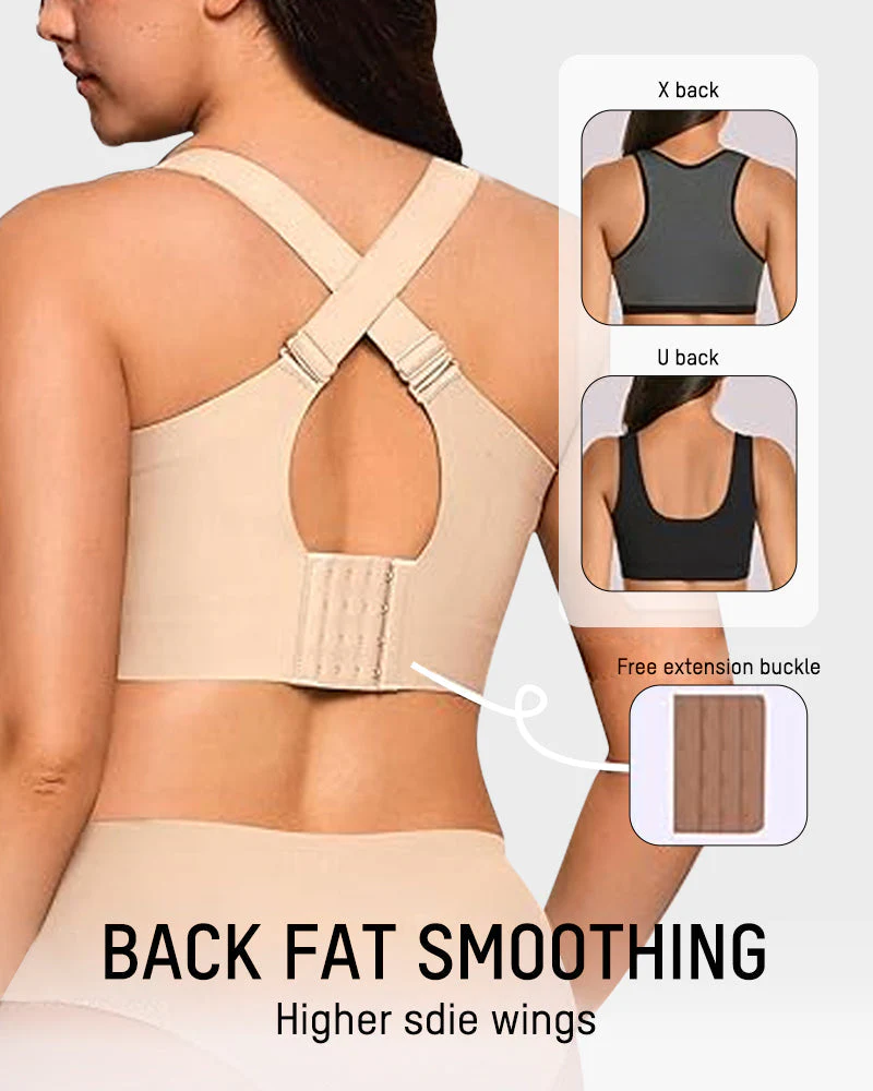 Comfortable Wireless Full Coverage Jelly Smoothing Bra - Image 4