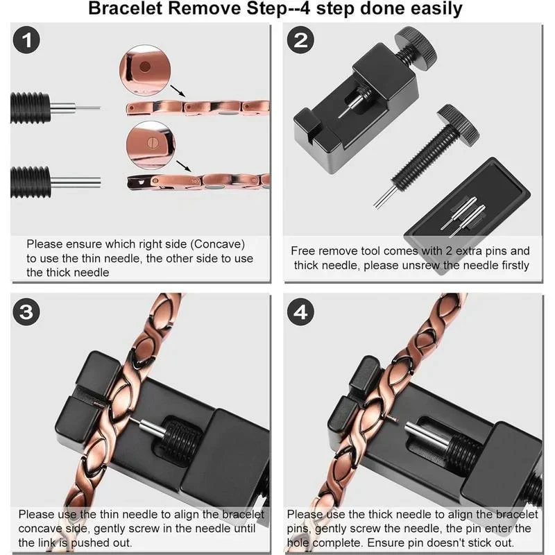 Copper magnetic bracelet--Relieve fatigue and promote blood circulation - Image 12