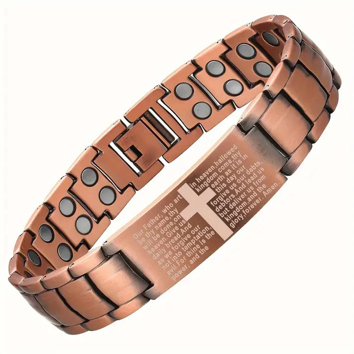 Copper magnetic bracelet--Relieve fatigue and promote blood circulation - Image 18