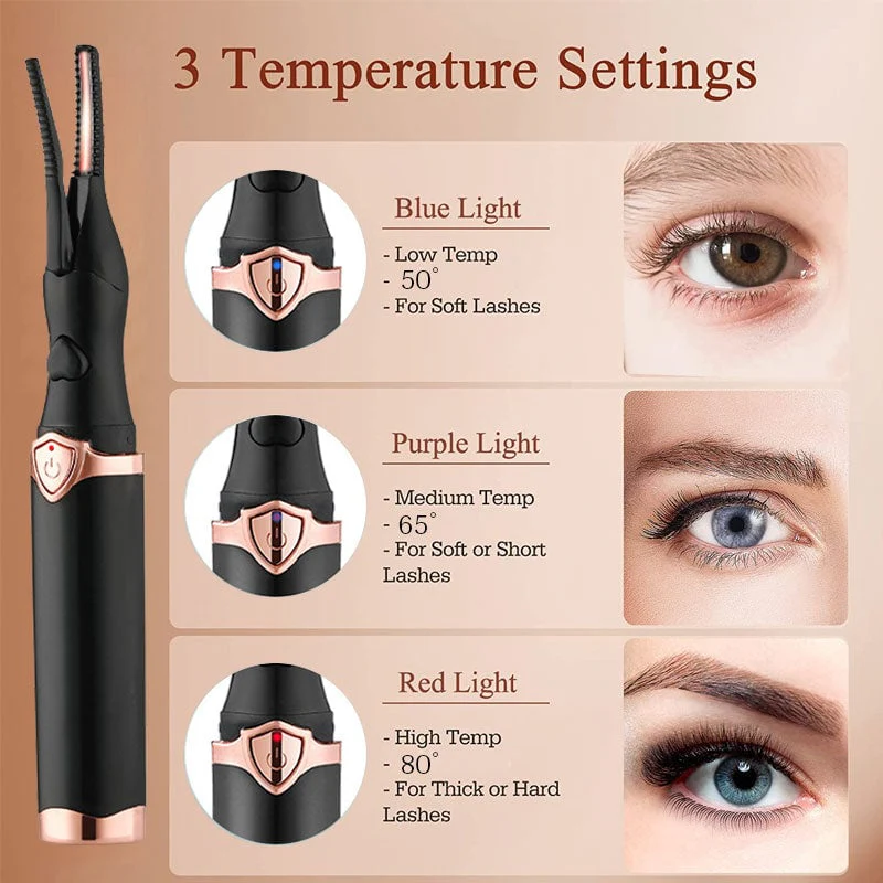 Electric Eyelash Curler for Instant Glam - Image 10