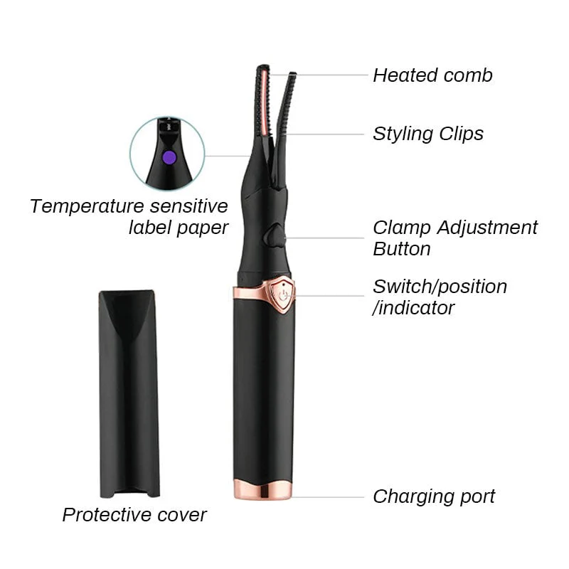 Electric Eyelash Curler for Instant Glam - Image 12