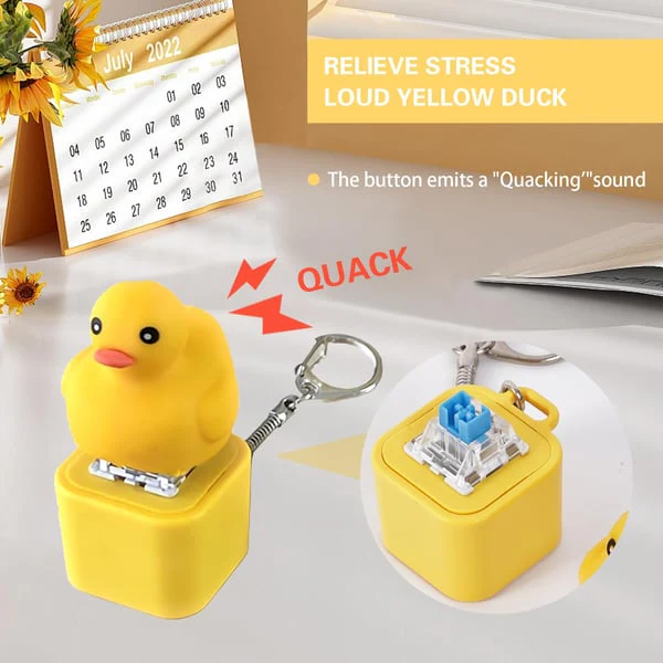 Frog Croaking Fidget Toy - Rechargeable Frog Croaking Keychain - Image 18