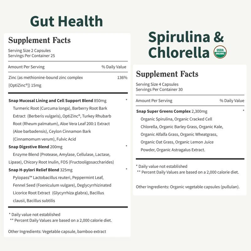 Gut Reset Bundle - Gut Health + Spirulina & Chlorella - Image 8