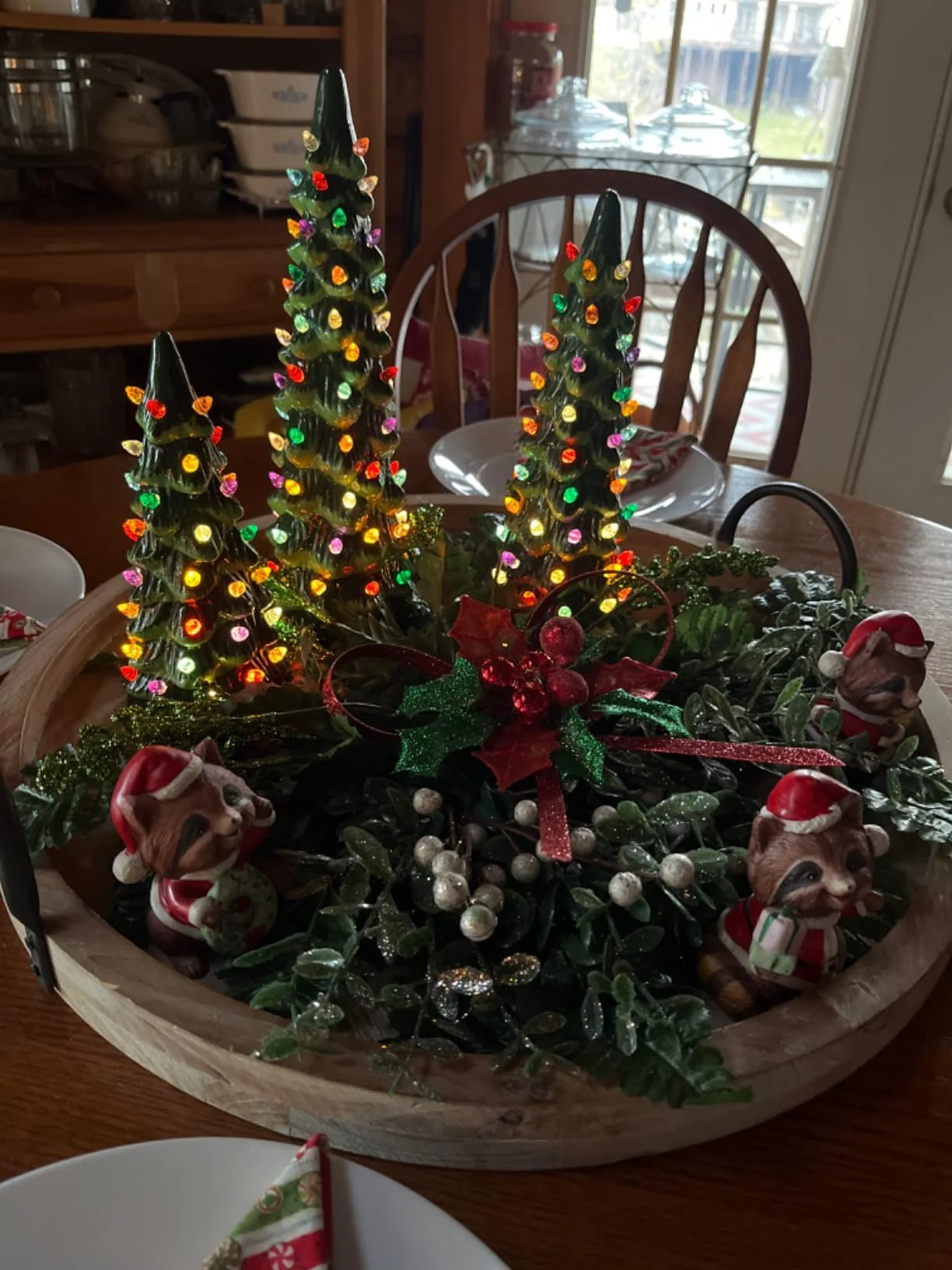 🔥HOT SALE - Retro Hand-Painted Tabletop Christmas Trees🎄 - Image 3