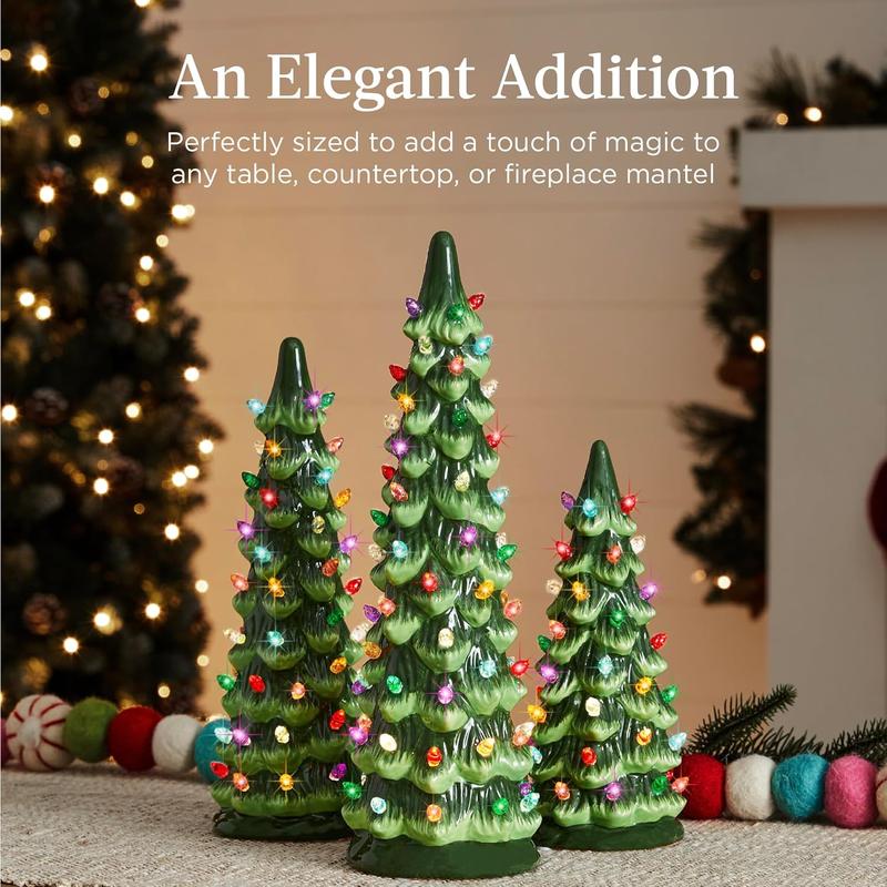 🔥HOT SALE - Retro Hand-Painted Tabletop Christmas Trees🎄 - Image 6