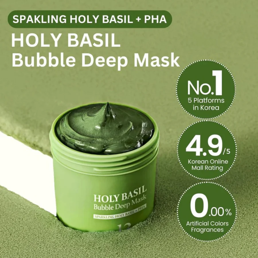 Smooth, Radiant Skin – Activated by Holy Basil & Bubble Detox Action - Image 5