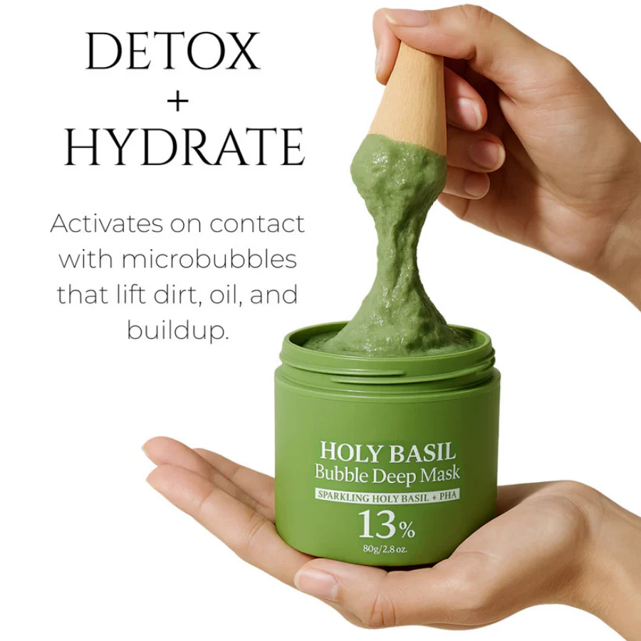 Smooth, Radiant Skin – Activated by Holy Basil & Bubble Detox Action - Image 6