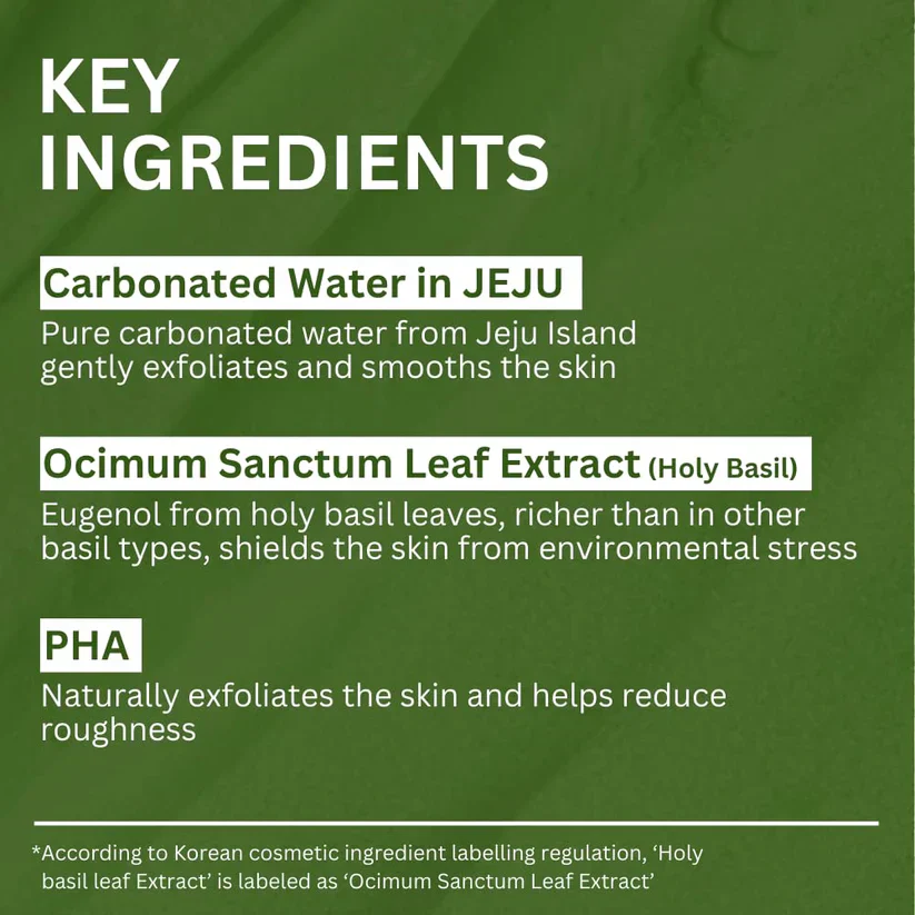 Smooth, Radiant Skin – Activated by Holy Basil & Bubble Detox Action - Image 9
