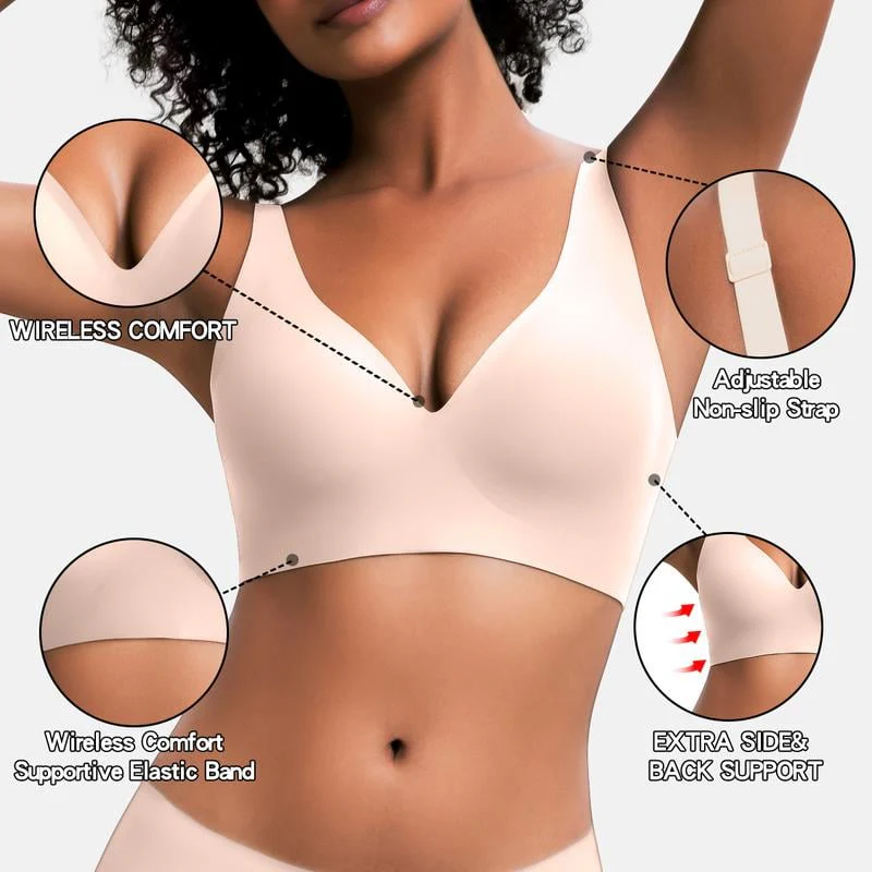 Comfort Fit Seamless Wireless Bra - Image 5