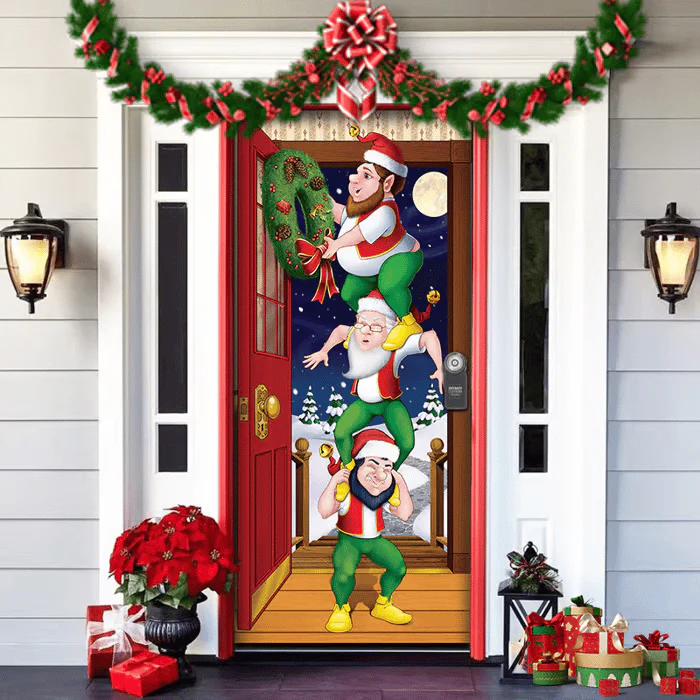 🌟🌟2026 Christmas and Halloween front door decoration - Image 23