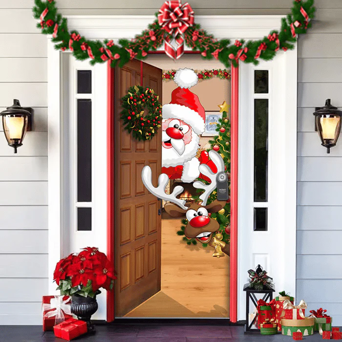 🌟🌟2026 Christmas and Halloween front door decoration - Image 4