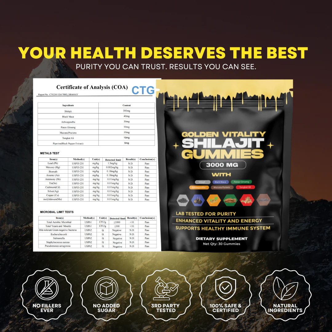 Lazzda Shilajit Gummies(Mixed Packaging Of Old And New) - Image 5