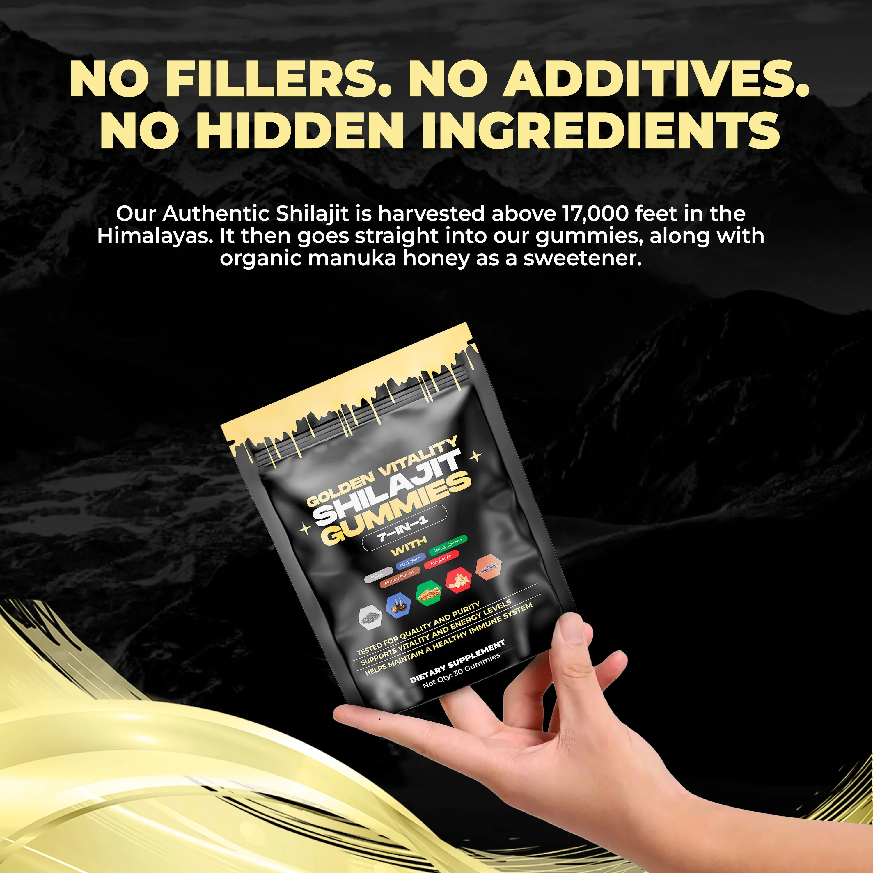 Lazzda Shilajit Gummies(Mixed Packaging Of Old And New) - Image 7