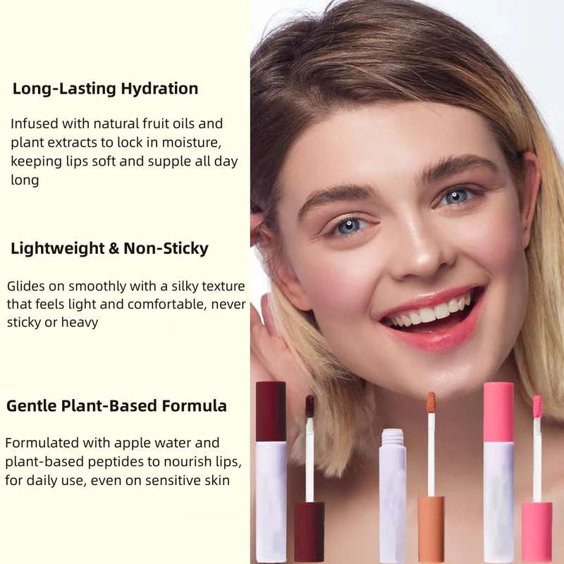 Lips Staining Lip Oil (Non-Sticky | Non-Smudge | 24H Long-Lasting) - Image 3