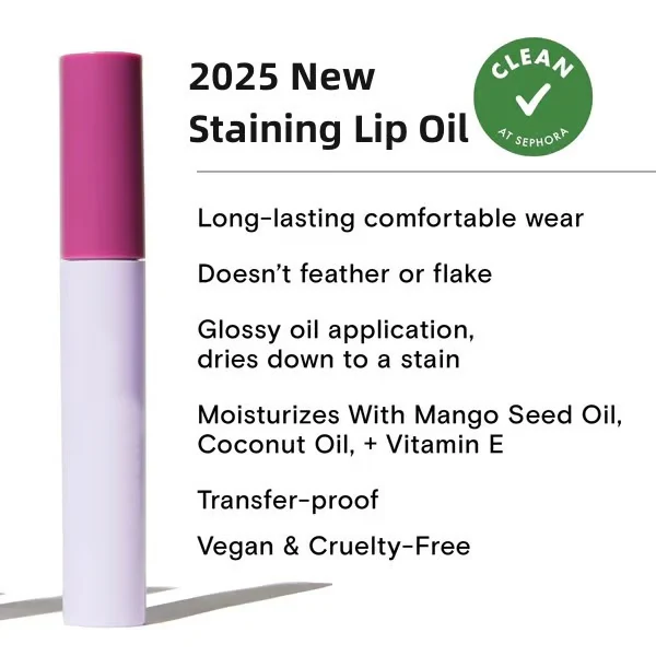 Lips Staining Lip Oil (Non-Sticky | Non-Smudge | 24H Long-Lasting) - Image 5