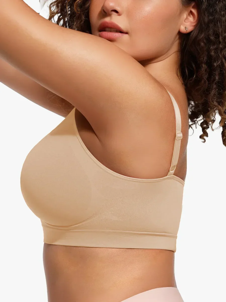 Non-Padded Wireless Full Coverage Bra - Image 13