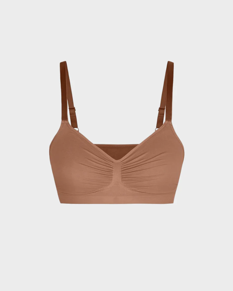 Non-Padded Wireless Full Coverage Bra - Image 17