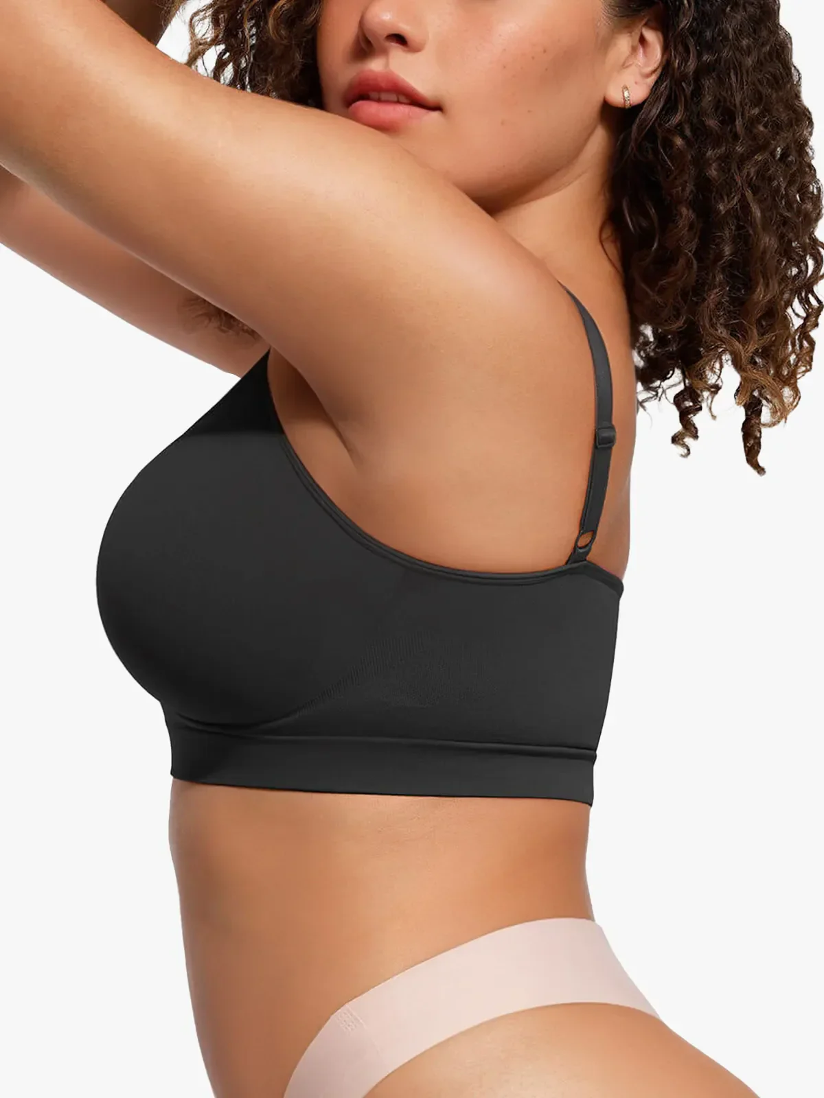 Non-Padded Wireless Full Coverage Bra - Image 4