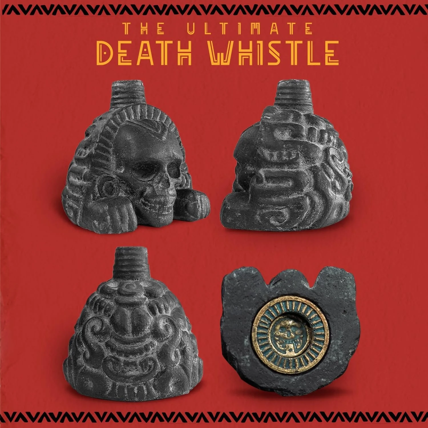 Real Screaming Aztec Death Whistle - Image 3