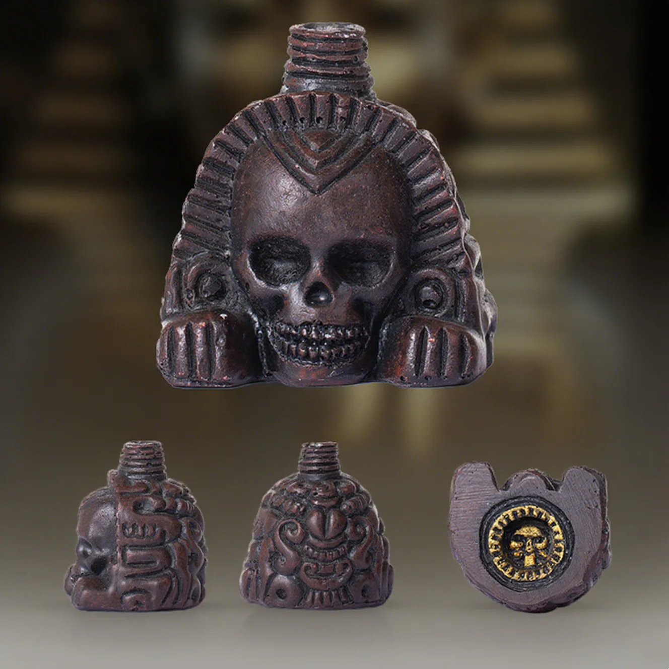 Real Screaming Aztec Death Whistle - Image 8