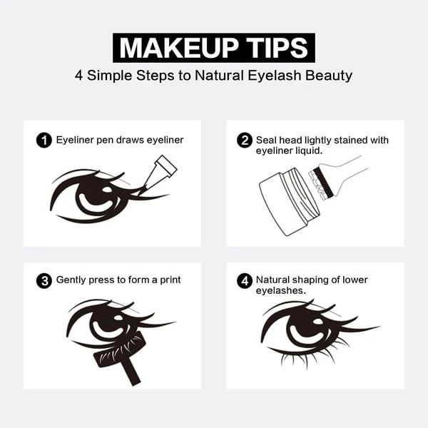Reusable Lower Eyelash Stamps Kit - Image 6