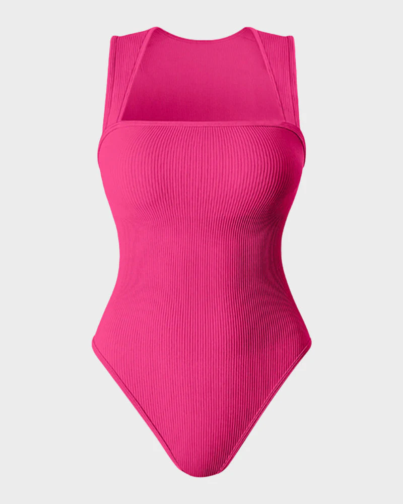 Sleeveless Tummy Control Tank Tops Bodysuits - Image 22