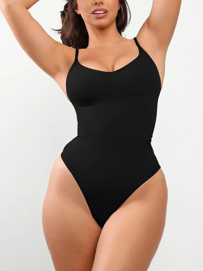 Smoothing Seamless Full Body Shaper - High Cut Thong - Image 4