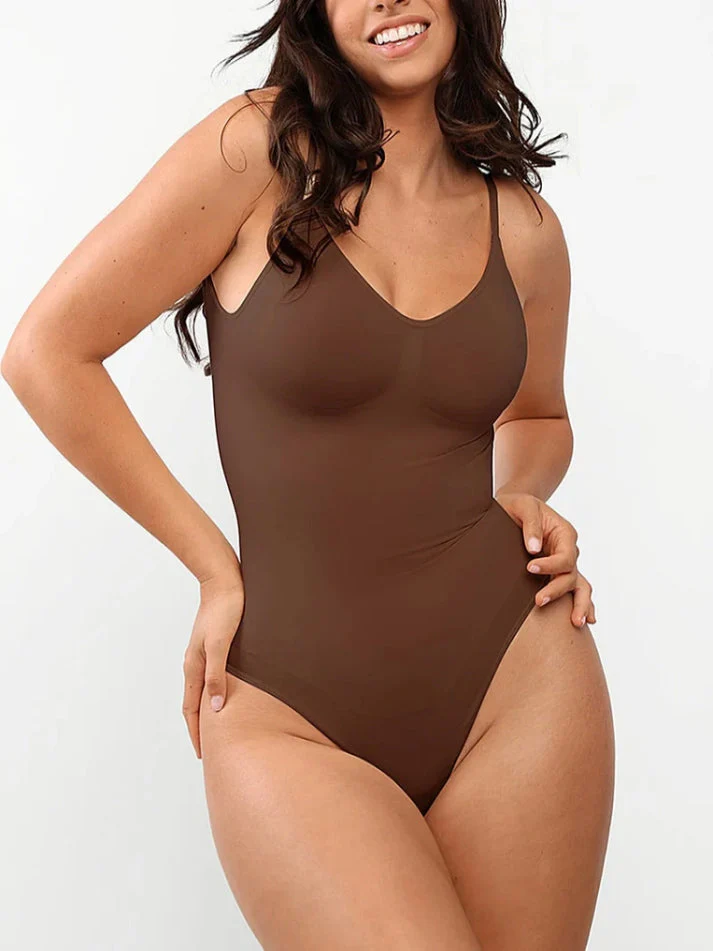 Smoothing Seamless Full Body Shaper - High Cut Thong - Image 5